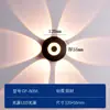 Lámpara de pared LED impermeable para exteriores, lámpara de cabeza para puerta, lámpara de pared exterior para balcón y patio, lámpara de pared exterior para patio, Amazon Explosions