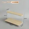 Estante de Almacenamiento de Escritorio Acrílico Estante de Almacenamiento de Cosméticos para Tocador Gabinete de Exhibición para Taza de Agua Doméstica, Taza de Té, Taza de Café
