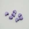 Cuentas de Corazón de Melocotón de 12 mm Cuentas de Agujero Grande Cuentas Sueltas DIY Hecho a Mano Material para Tejido con Cuentas Accesorios para Cordones Accesorios para Ropa