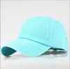 Boné Dad Hat Europeu e Americano Antigo Atacado Top Macio Aba Reta Boné de Baseball para Homens e Mulheres Lavado Algodão Puro Cor Sólida Aba Leve