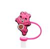 Funda para Popote de Oso Arcoíris Tapa para Popote Tapón de Polvo de Silicona Decoración de Popote de Fiesta de Anime Productos Transfronterizos