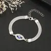 Venta Caliente Transfronteriza Europea y Americana Símbolo Ilimitado Diamante Pulsera de 8 Palabras Pulsera Creativa Retro de Aleación Pulsera de Mariposa Joyería