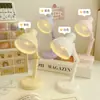 Lámpara de escritorio LED plegable simple para escritorio, lámpara de estudio para escritorio de estudiante, iluminación de noche junto a la cama para dormitorio, luz nocturna recargable por USB