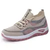 Zapatos para Mujer, Talla Grande Zapatos Deportivos Transfronterizos, Zapatos Casuales Transpirables de Primavera, Zapatos Cómodos, Zapatos de Correr con Cordones para Mujer
