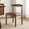 Cadeira Executiva, Cadeira de Jantar para Casa, Banqueta para Mesa de Jantar de Restaurante, Cadeira de Reunião para Hotel com Encosto, Cadeira Corneta Comercial, Cadeira para Mesa de Chá de Hotel