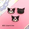 Desenho animado Ice Thin Flash Puppy Rabbit Cat Diy Acessórios de resina Creme Cola Telefone Caso Hairpin Water Cup Patch