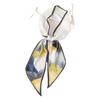 Bufanda de Seda para Mujer Delgada Estrecha Larga Decorativa Corbata de Punta Bolsa Combinable Retro Seda Moda Correa para el Cabello Camisa Bufanda Primavera Verano