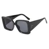 Europa y Estados Unidos transfronterizos personalidad marco grande uña de arroz gafas de sol para hombre tendencia de fiesta gafas de sol versátiles sung