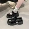Sapatos de Couro para Meninas 2026 Primavera/Verão Novo Estilo Crianças Médias e Grandes Sapatos de Princesa com Laço Moda Versátil Sapatos Mary Jane para Meninas