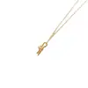 Collar con Pendientes Sencillos Nudosos Estilo Coreano con Diseño Único, Sensación de Gama Alta de Nicho, Pendientes Versátiles y Modernos para el Viaje Diario de las Mujeres