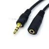 Venda quente de fábrica cabo de áudio 3,5 mm macho para fêmea A/F cabo de extensão para fone de ouvido cabo de extensão aux 1,5 m 3 m 5M10M