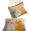 Funda de almohada de gasa de cuatro capas jacquard teñida en hilo de gran tamaño, funda de almohada de algodón puro, funda de almohada totalmente de algodón, funda de almohada para adulto, funda de almohada individual