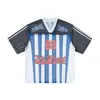 Camiseta de Jersey Masculina Jie Zhan com Decote V, Estampa Digital Color Block, Nova Moda de Verão da Marca, Manga Curta.