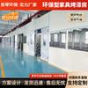 Sala de pintura para muebles sin polvo, sala de pintura, sala de pulido para carpintería industrial respetuosa con el medio ambiente, sala de secado de imprimación, sala de pintura, sala de horneado