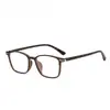 Y6634 Nuevas Monturas de Gafas Tr para Hombres y Mujeres, Cuadradas Ultraligeras Estilo Retro Moderno Ins Moda Calle Anti-Luz Azul