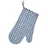 Guantes largos de silicona con estampado floral para envolver, guantes aislantes de tela de fantasía para cocina, microondas, horno, ventas directas de fábrica