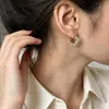 Pendientes de Aro de Perla y Cardamomo de Lujo Ligero Francés 2026 Nuevos Lote Pequeño Únicos Hermosos Pendientes de Aro con Sensación de Alta Gama Pendientes para Mujer
