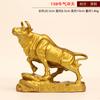 Ornamentos de Gado de Bronze Artesanato Todo o Gado de Bronze Vira para Gankun Decorações de Artesanato Escritório da Sorte Sala de Estar Gado do Zodíaco