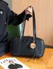 Bolsa Boston de Couro Genuíno Almofada Nanfeng Tongfeng Lançamento 2024 Bolsa Geral Bolsa de Ombro Única de Couro Bovino para Mulheres