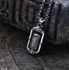 Pingente Atacado Prata de Lei S925, Roda de Oração Mantra de Seis Palavras Estilo Chinês da Moda, Joias Vintage Personalizadas com Aspecto Desgastado