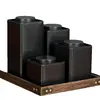 Latas de Hojalata para Té al por Mayor en Stock para Té Verde, Té Negro, Té Blanco y Caja de Regalo de Té Negro con Diseño Estilo Chino