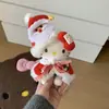 Auténtico Peluche de Dibujos Animados Sanrio Hello Kitty Bolsa Decoración Colgante Llavero Colgante