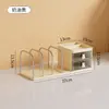 Suporte de Livros Armazenamento de Material de Escritório para Mesa Estante de Livros para Estudantes Rack de Armazenamento Simples Suporte de Livros de Aço Plástico Caixa de Armazenamento