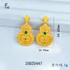 Colgante de Calabaza con Filigrana de Diamante Verde, Estilo Antiguo Oro Arena Incrustado con Diamantes, Cobre Hueco Chapado en Oro con Cordón, Nuevo Estilo Chino con Diseño de Plantas y Flores