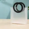 Bolsa de Presente Transparente de PVC de Alta Qualidade, Bolsa Tote para Cosméticos, Bolsa Embalagem para Lembrancinhas de Casamento em Plástico, Bolsa de Presente de Aniversário