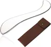 Placa rascadora grande de acero inoxidable pala para base cuchillo para fascia belleza facial rápida especial barra para ojos cuerpo entero