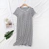Pijama con Almohadillas en el Pecho, Pijama de Verano Holgado de Manga Corta para Gorditas, Ropa de Casa para Mujer, Transfronterizo Sudeste Asiático, Más Vendido, Descuento por Cantidad