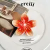 Pinza para el Cabello de Flor de Huevo Yi Mengling para Mujer, Pinza Tiburón Mediana para el Cabello Semi-Recogido de Verano en la Parte Posterior de la Cabeza, Accesorio para el Cabello