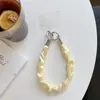 Nueva Cuerda de Muñeca de Seda Plegada Hebilla de Doble Extremo Lanyard Antiperdida para Teléfono Móvil Cuerda Corta de Alta Gama para Teléfono Móvil Alta Gama