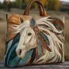 2026 Estación Independiente Transfronteriza Amazon Bolso Nuevo Bolso Tote Estampado Digital Bolso Tote Acolchado de Moda