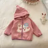 2026 Nuevo Estilo Otoño/Invierno Chaqueta de Forro Polar de Otoño para Niños Niños y Niñas Top Elegante Ropa Exterior Versátil para Bebé
