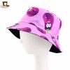 Chapéu de bacia para frutas com estampa dupla face chapéu de sol de verão chapéu de sol para viagens ao ar livre JDPM-46