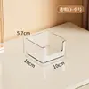 Caixa de armazenamento de mesa, organizador de cosméticos transparente tipo gaveta, prateleira de armazenamento de plástico, prateleira de armazenamento de penteadeira estilo ins para meninas