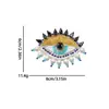 Serie Ojo de Perlas Bordado de Perlas Ojo del Diablo Parche Aplicación para Zapatos, Sombreros, Accesorios, Accesorios de Ropa, Parche Aplicación