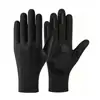 Guantes cálidos de invierno para ciclismo para hombres y mujeres, a prueba de viento, impermeables, compatibles con pantalla táctil, antideslizantes, resistentes al desgaste, con forro de vellón, guantes de esquí gruesos con forro interior