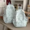 Mochila nueva de lunares estilo coreano para mujer 2026, mochila escolar ligera de gran capacidad para estudiantes, mochila linda de dibujos animados