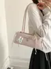 Bolsa Femenina Coreana de Nicho Más Vendida, Bolso Cruzado Casual Versátil, Bolso de Hombro Simple de Moda para el Trabajo, Bolso Baguette de Gama Alta