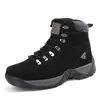Talla Grande Transfronteriza 2024 Entrenamiento de Campo al Aire Libre Entrenamiento de Campo Botas para Hombre Caña Media-Alta Otoño e Invierno Nuevos Zapatos de Senderismo K577