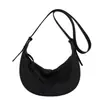 Bolsa transversal feminina, simples e estilosa para o dia a dia, nova moda jovem coreana de 2026, bolsa de ombro e para usar sob o braço para o outono