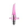 Masajeador Vibrador de Lengua Funda para Dedo Manual Dispositivo Estimulador del Punto G Masturbación Juguete Sexual Eléctrico Telescópico