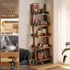 Estantería trapezoidal de madera maciza, estante de exhibición de almacenamiento para ventanal, estante de almacenamiento de pie, estantería integrada de pared, armario de almacenamiento, armario de esquina