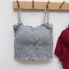 Fuente transfronteriza hermosa espalda camisola de mujer arrugada combinable envolvente para el pecho usar top de tubo anti-corriente base ligera hermosa espalda ropa interior