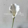 Flor Artificial Lirio Calla Grande de Palo Largo Decoración Suave para Hogar Boda Diseño de Habitación de Boda Ventana Decoración de Sala de Estar Flor Artificial