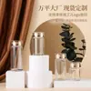 Botella Acrílica Personalizada, Cordyceps de Alta Gama, Bayas de Goji Negras, Té de Flor de Dendrobium, Polvo de Notoginseng, Empaque de Producto para el Cuidado de la Salud, Botella de Plástico Transparente