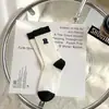 Calcetines Calcetines de Media Caña para Hombre Calcetines de Algodón de Color Puro Otoñales Calcetines de Moda Populares Calcetines Deportivos de Baloncesto para Hombre Calcetines Blancos Zhuji para Hombre