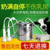 Máquina de Ordenha de Ovelhas Ordenhadeira Vaca Ovelha Pequena Portátil Elétrica Doméstica Máquina de Ordenha Vaca Leiteira Máquina de Bombeamento Totalmente Automática